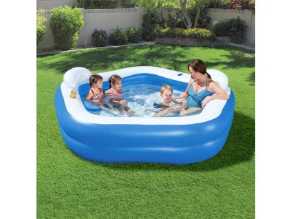 Bestway Bazén Family Fun Lounge 213 x 206 x 69 cm