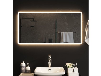Koupelnové zrcadlo s LED osvětlením 50x100 cm
