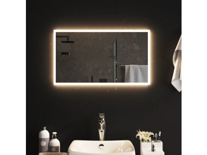 Koupelnové zrcadlo s LED osvětlením 40x70 cm