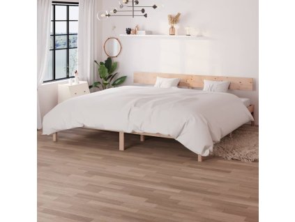 Rám postele bez matrace masivní dřevo 200 x 200 cm 810167