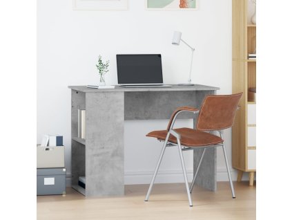 Psací stůl betonově šedý 100 x 55 x 75 cm kompozitní dřevo 823028