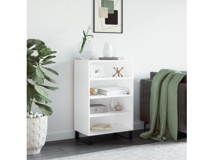 Skříň highboard bílá 57 x 35 x 90 cm kompozitní dřevo 827236
