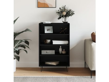 Skříň highboard černá 57 x 35 x 90 cm kompozitní dřevo 827229