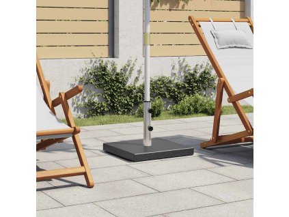 Stojan na slunečník 28,5 kg čtvercový černý 45065