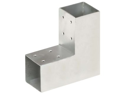 Trámová spojka ve tvaru L pozinkovaný kov 71 x 71 mm 145453