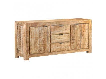 Příborník 175 x 40 x 75 cm hrubé mangovníkové dřevo 320395