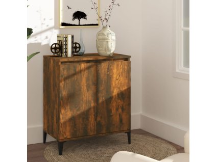 Příborník kouřový dub 60 x 35 x 70 cm kompozitní dřevo 815159