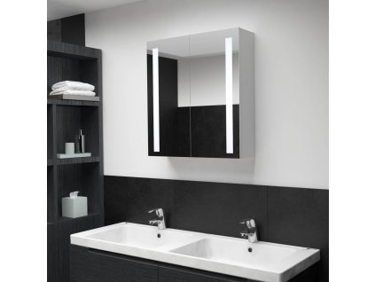 LED koupelnová skříňka se zrcadlem 60 x 14 x 62 cm 285125