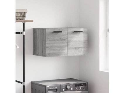 Nástěnná skříňka šedá sonoma 60 x 36,5 x 35 cm kompozitní dřevo 830034