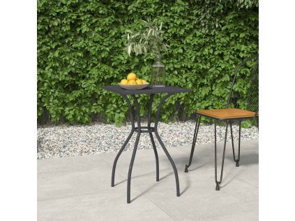 Zahradní stůl antracitový 50 x 50 x 72 cm ocelové pletivo 362730