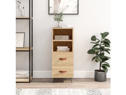 Příborník dub sonoma 34,5 x 34 x 90 cm kompozitní dřevo 828639