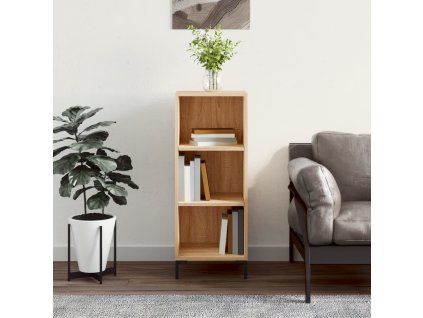 Příborník dub sonoma 34,5 x 32,5 x 90 cm kompozitní dřevo 828735