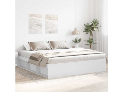 Rám postele bílý 180 x 200 cm Super King Size 3203880