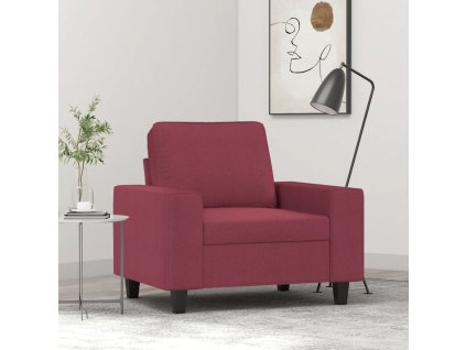 Křeslo vínové 60 cm textil 359381