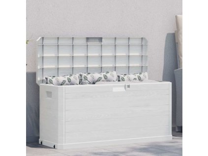 Zahradní úložný box 280 l světle šedý 45686