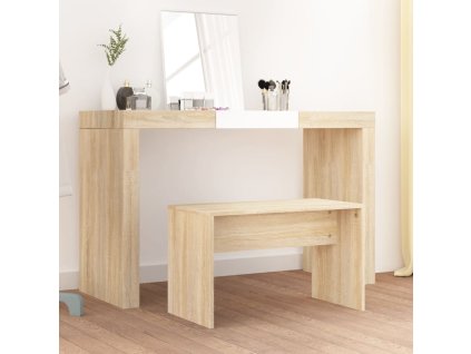 Stolička k toaletnímu stolku dub sonoma 70x35x45 cm kompozit 802816