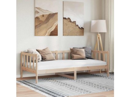 Válenda masivní borové dřevo 90 x 200 cm 806940