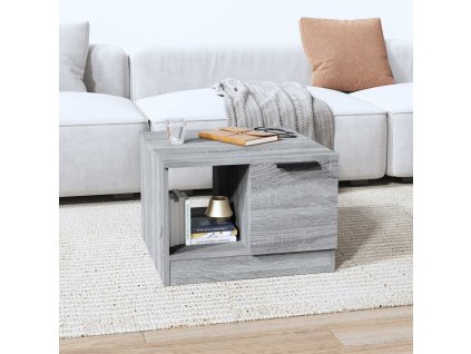 Konferenční stolek šedý sonoma 50 x 50 x 36 cm kompozitní dřevo 817076