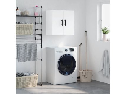 Nástěnná skříňka bílá 60 x 31 x 60 cm kompozitní dřevo 829988