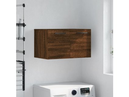 Nástěnná skříňka hnědý dub 60 x 36,5 x 35 cm kompozitní dřevo 830051