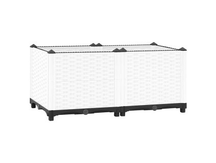 Vyvýšený záhon 80 x 40 x 38 cm polypropylen 153309