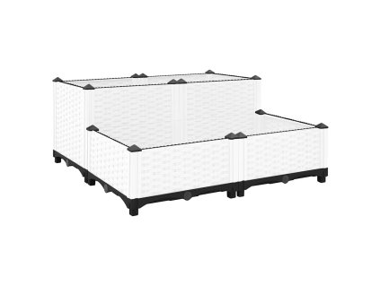 Vyvýšený záhon 80 x 80 x 38 cm polypropylen 153316