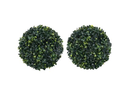 Umělé buxus koule 2 ks 45 cm 315469
