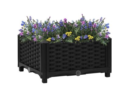 Vyvýšený záhon 40 x 40 x 23 cm polypropylen 316526