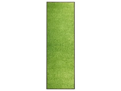 Rohožka pratelná zelená 60 x 180 cm 323429