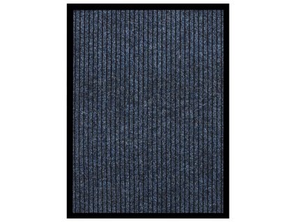 Rohožka pruhovaná modrá 60 x 80 cm 331611