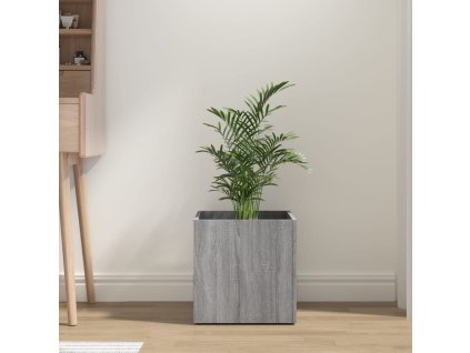 Truhlík šedý sonoma 40 x 40 x 40 cm kompozitní dřevo 820500