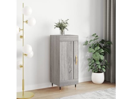 Příborník šedý sonoma 34,5 x 34 x 90 cm kompozitní dřevo 830426