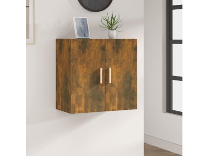 Nástěnná skříňka kouřový dub 60 x 30 x 60 cm kompozitní dřevo 817591