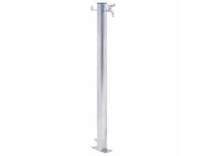Zahradní sloupek na vodu 60 cm nerezová ocel kulatý 364501