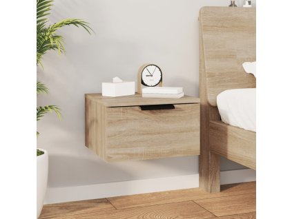 Nástěnný noční stolek dub sonoma 34 x 30 x 20 cm 811382
