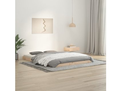 Rám postele 135 x 190 cm Double masivní borovice 823469