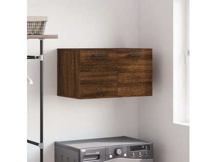 Nástěnná skříňka hnědý dub 60 x 36,5 x 35 cm kompozitní dřevo 830035