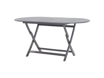 Skládací zahradn ístůl 160 x 85 x 75 cm masivní akáciové dřevo 46332