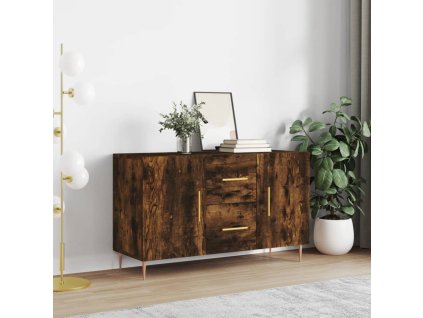 Příborník kouřový dub 100 x 36 x 60 cm kompozitní dřevo 828161