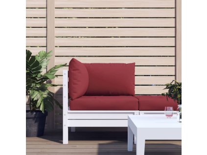 Podušky na palety 3 ks vínové oxfordská látka 315073