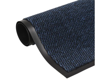 Rohožka všívaná 60 x 150 cm modrá 326956