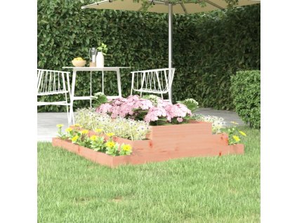 Truhlík 110 x 110 x 27 cm masivní dřevo douglasky 823904