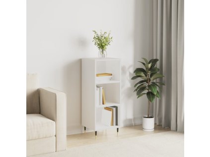 Příborník bílý 34,5 x 32,5 x 90 cm kompozitní dřevo 828708