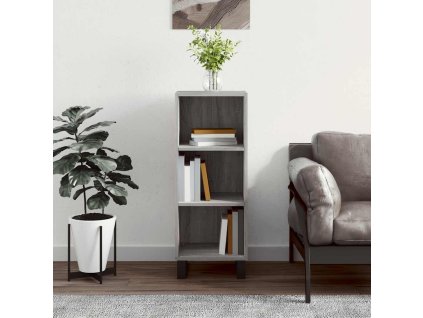 Příborník šedý sonoma 34,5 x 32,5 x 90 cm kompozitní dřevo 828762