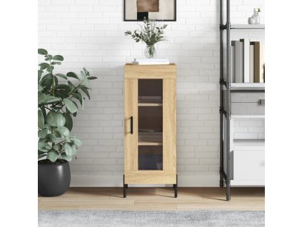 Příborník dub sonoma 34,5 x 34 x 90 cm kompozitní dřevo 828807