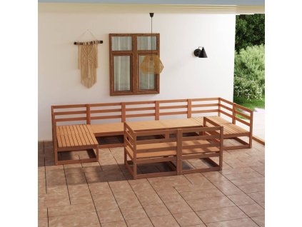 9dílná zahradní sedací souprava masivní borovice 3076202