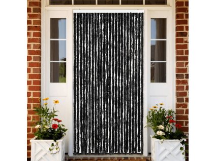 Závěs proti hmyzu antracitový 100 x 200 cm žinylka 377381