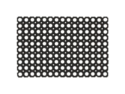 Rohožka před dveře obdélníková 60 x 80 cm guma 155652