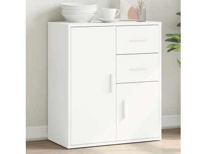 Příborník bílý 60 x 31 x 70 cm kompozitní dřevo 840478