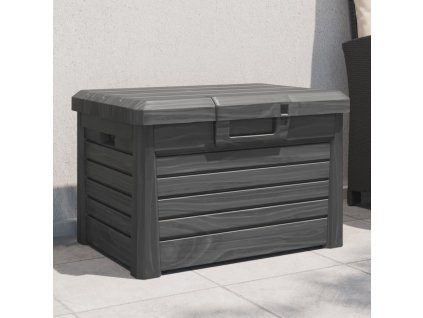 Zahradní box na podušky antracitový 73 x 50,5 x 46,5 cm PP 366600